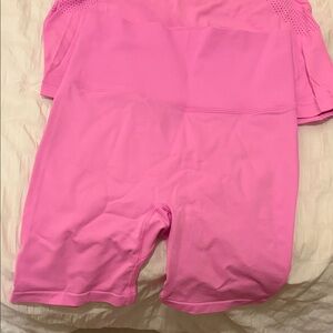 PINK Victoria's Secret Bright Pink Tank Top